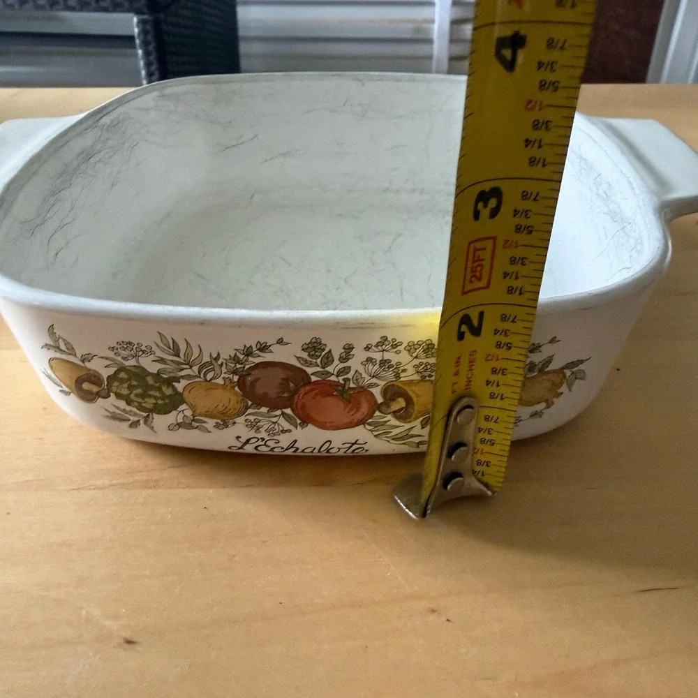 Corning Ware Spice‎ O' Life Casserole Dish Set L'Echalote Le Persil GrandmaCore